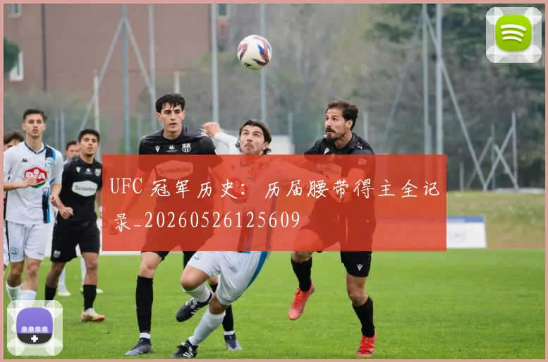 UFC 冠军历史：历届腰带得主全记录_20260526125609